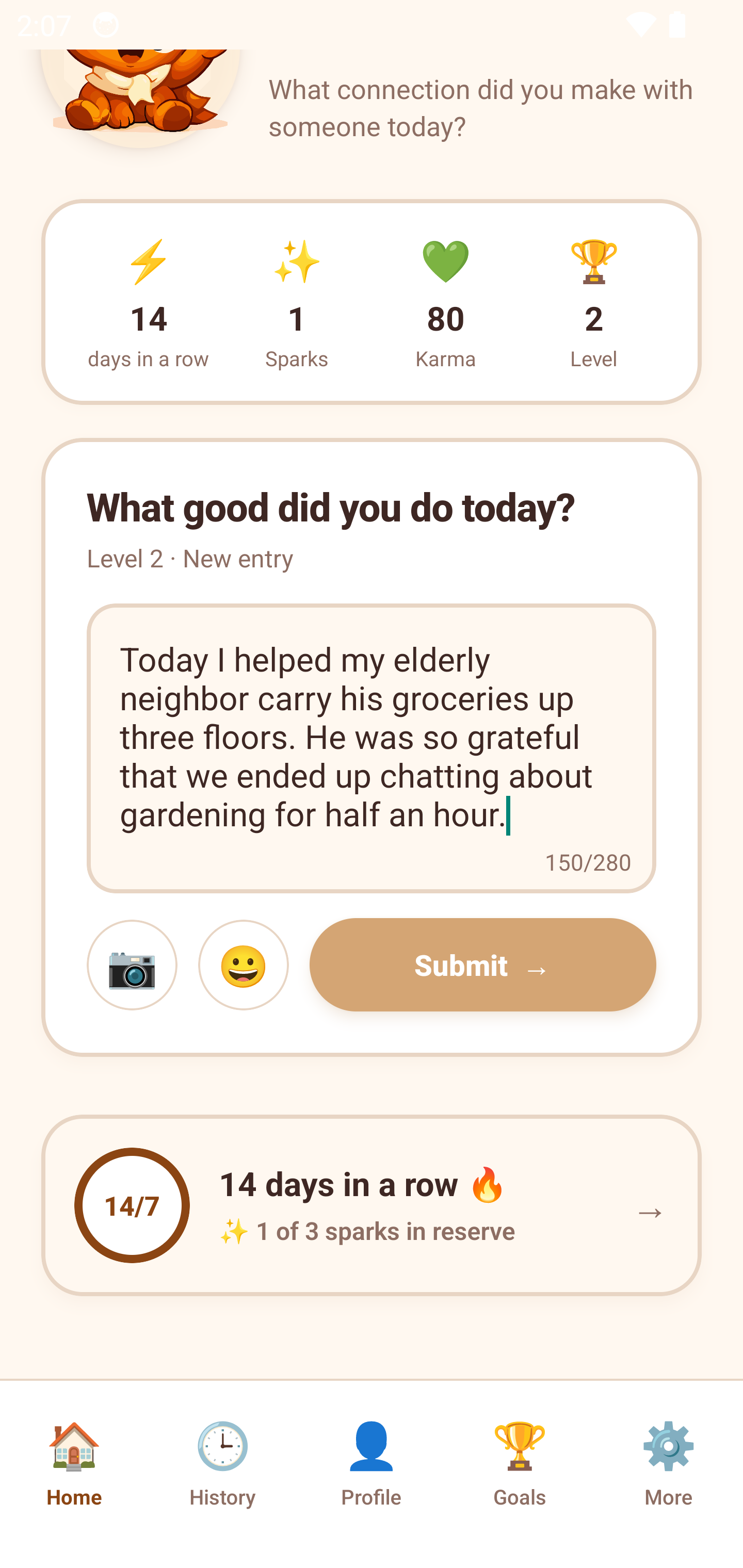 KarmaFlow Screenshot 2